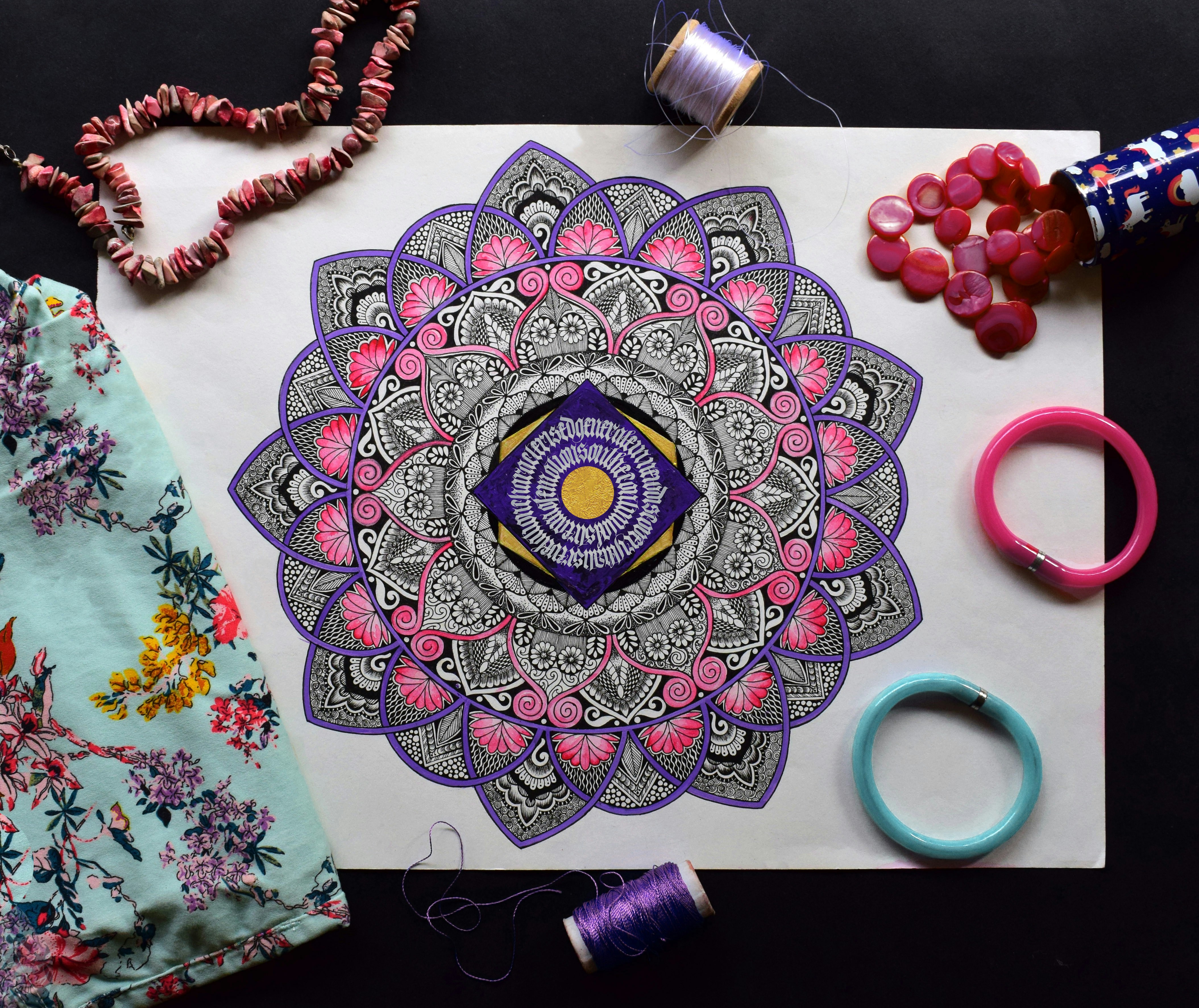 Course Image for Q66659 Art for Building Confidence: Mandala Art - Starter