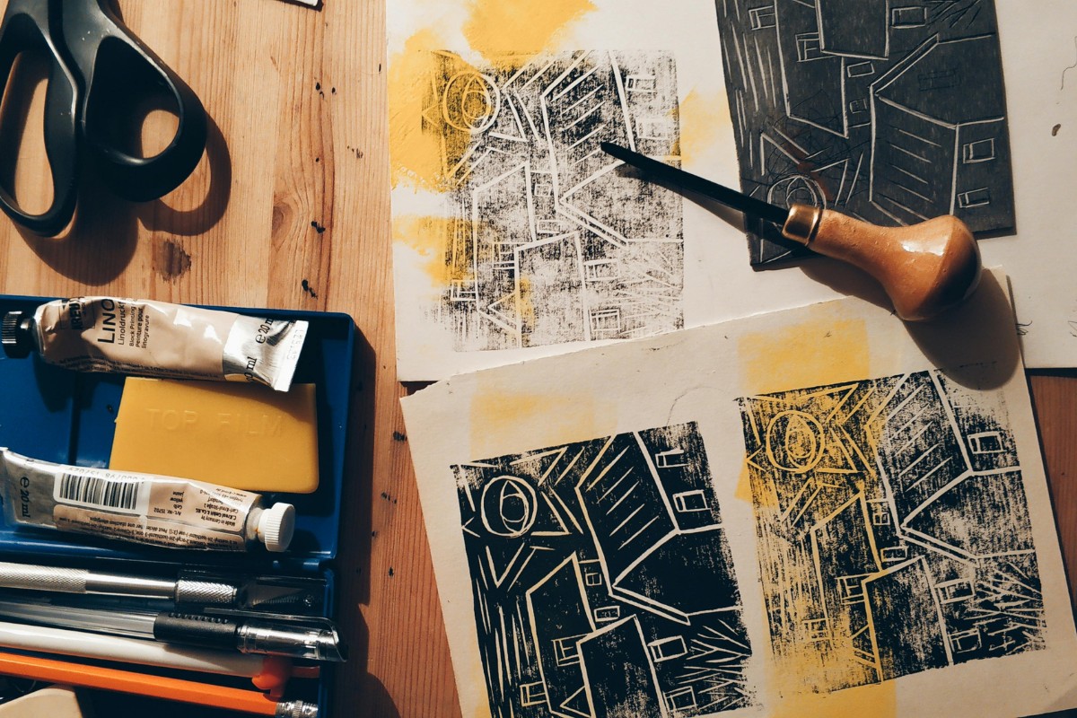 Course Image for T00089 Building Confidence Through Creativity: Lino Cutting - Starter